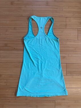 lululemon athletica Bright Aqua Racerback Tank